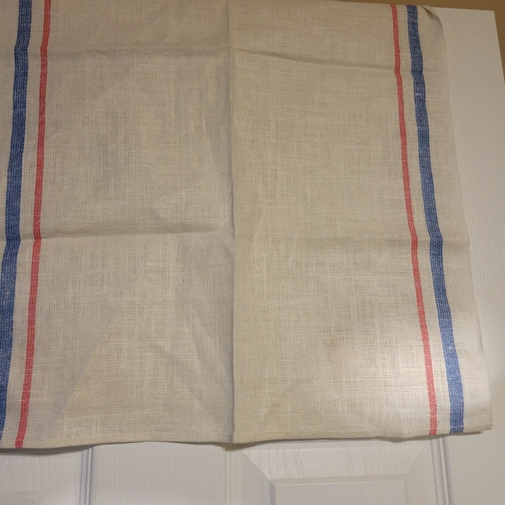 Polish Tea Towel Aleksandrowickie ~ Vintage 1985? ~ Original Tags ~ Linen?